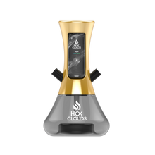 HOK CLOUDS E-SHISHA - Steel Dual Hose + Disposable Pod - HOK CLOUDS